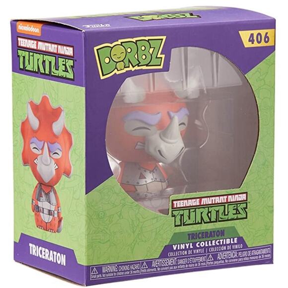 Funko Dorbz TMNT Triceratons - Multicolor Ninja Turtles Toy Collectible - Picture 1 of 2
